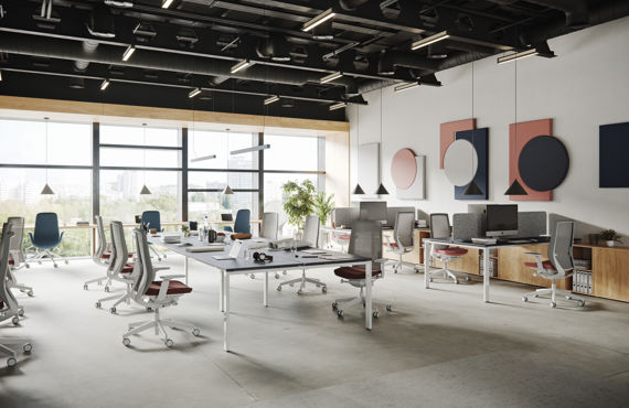 Profim Accis Pro Bürostuhl für Meetingräume und Büros