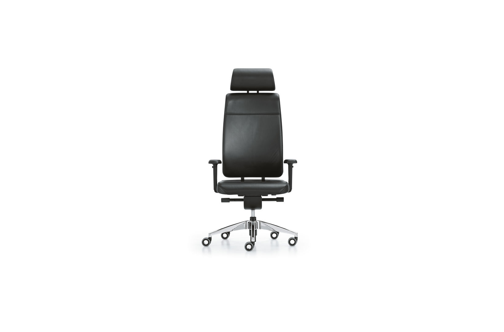 Girsberger Reflex Bürostuhl Drehstuhl Kopfstütze schwarz 